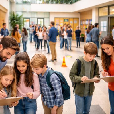 Schulhausrally 5. Klasse